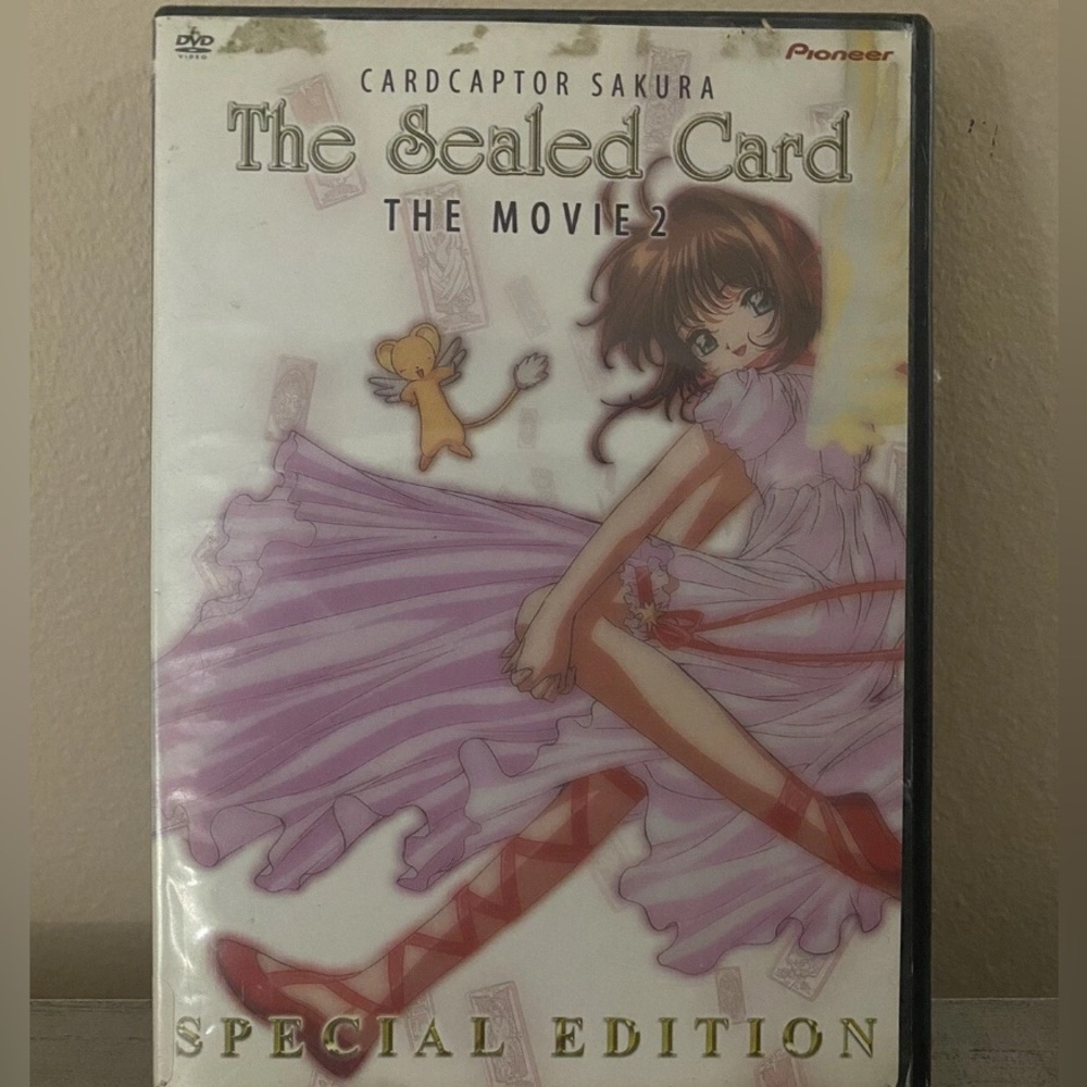 Cardcaptor Sakura Sealed Card DVD